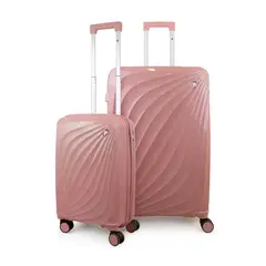 F - Pack 2 Maletas Cabina S 10k + Grande L 23k Slay rosada la maleta de Chile
