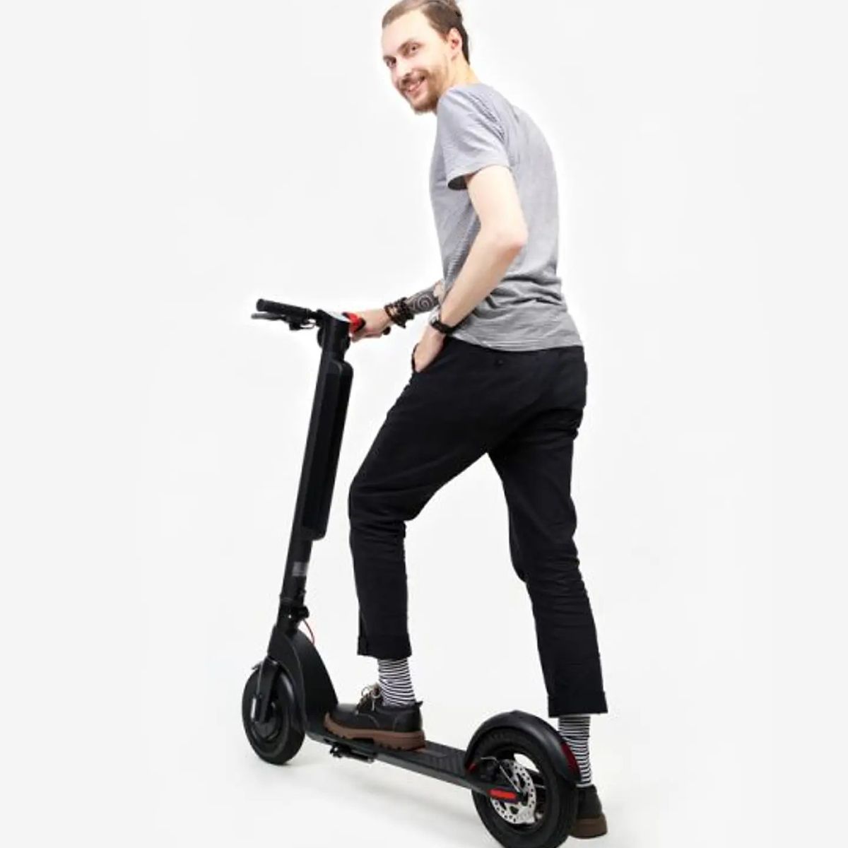 GENERICO - Scooter Eléctrico HX X8 Batería Removible 36V 10.4Ah