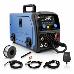 GENERICO - Soldadora Multiproces Mig Con y Sin Gas- Tig - Mma Inverter 300 Amp