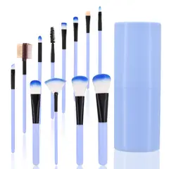 YAYKO - Set 12 Brochas Maquillaje Profesional Cepillos