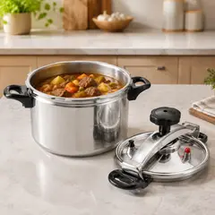 WENS - Olla a Presión 6 L con Asas de Baquelita