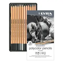 LYRA - Set 12 Lapices Profesionales Grises