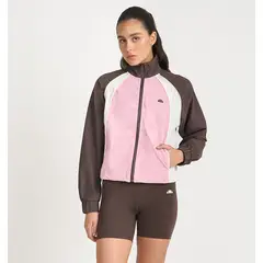 ELLESSE - CHAQUETA MUJER ROBERTA CAFÉ/BLANCO