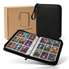 TSKY CHILE SHOPPING - Carpeta Coleccionadora De Cartas 900 Bolsillos Tcg Compatible con Pokémon Mitos Y Leyendas Álbum Pro