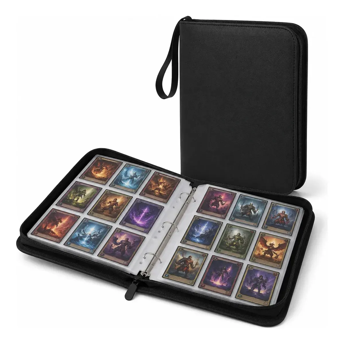 TSKY CHILE SHOPPING - Carpeta Coleccionadora De Cartas 900 Bolsillos Tcg Compatible con Pokémon Mitos Y Leyendas Álbum Pro