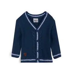 PILLIN - Chaleco Bebé Niño con Botones Azul Marino