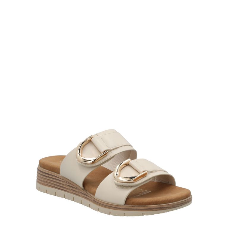 Sandalia Mujer Kendall Beige