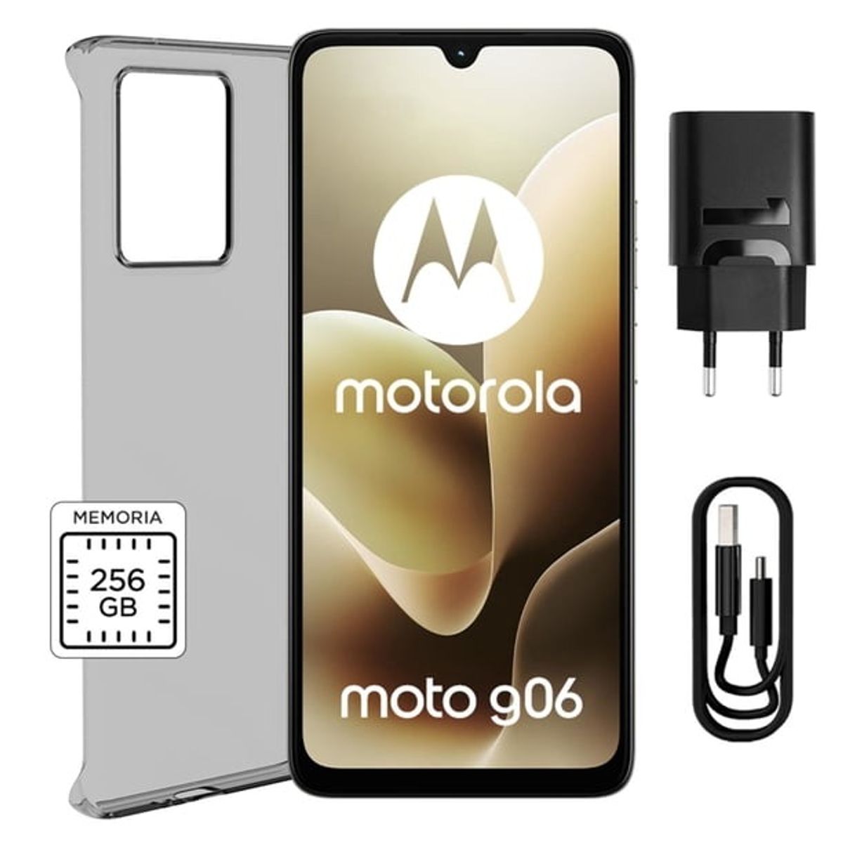 MOTOROLA - Motorola Moto G06 256 GB 4 GB Laurel Oak PB970101CL