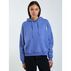 MAUI AND SONS - Poleron Canguro Magnolia Azul Mujer