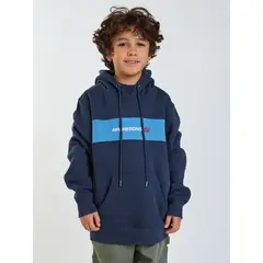 MAUI AND SONS - Poleron Canguro Soul Azul Infantil