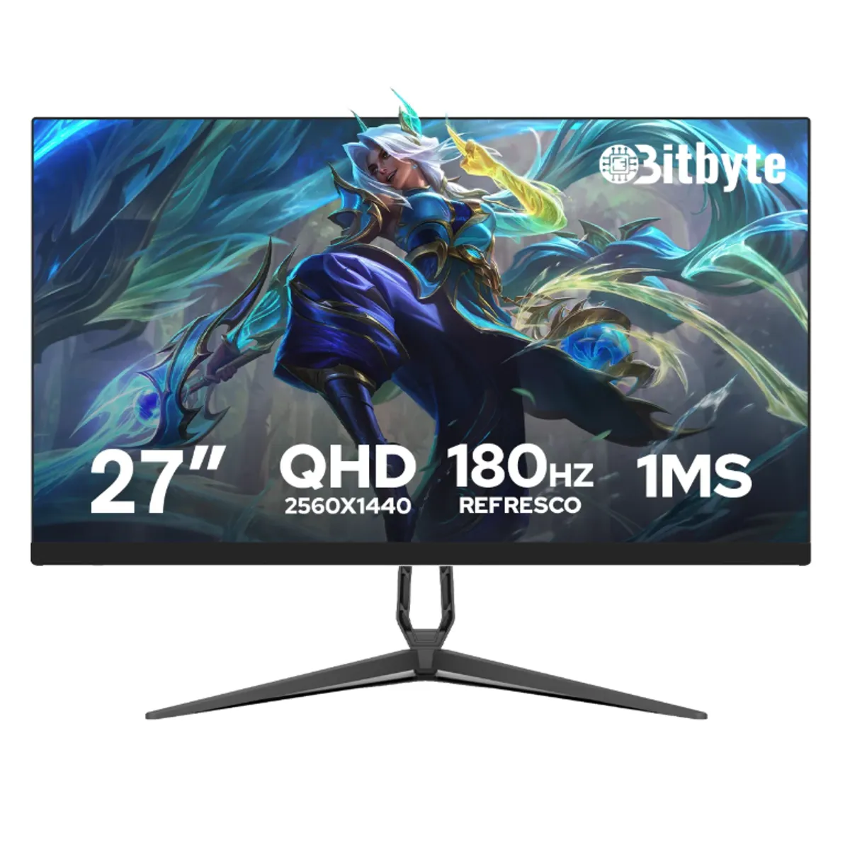 LERNEN - Monitor Gamer 27 Pulgadas QHD 2K 180Hz 1ms HDMI DP Bitbyte