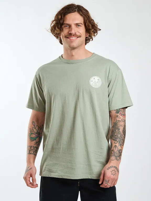 Polera MC Breeze Verde Hombre