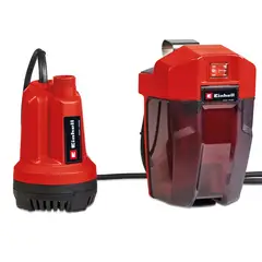 EINHELL - BOMBA DE AGUA LIMPIA INALAMBRICA - 5000 LH - 8 M - 18V