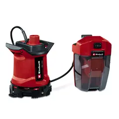 EINHELL - BOMBA DE AGUAS CLARAS Y SUCIAS INALAMBRICA 2 EN 1 - 7000 LH - 18V