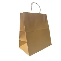 GENERICO - Bolsa Kraft 35x18x39 Papel