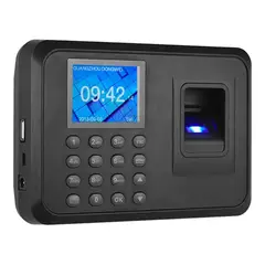 IRM - Reloj Control de Asistencia Personal Huella Digital y Clave 1000 Usuarios Reporte Excel por USB