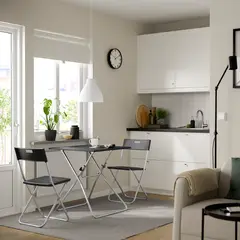 IKEA - GUNDE Silla plegable, negro