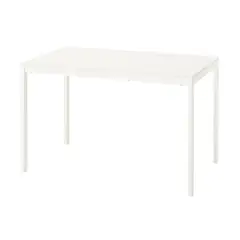 IKEA - VIHALS Mesa extensible, blanco, 120/180x74 cm