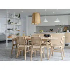 IKEA - Mesa de comedor VOXLÖV, bambú claro, 180x90 cm