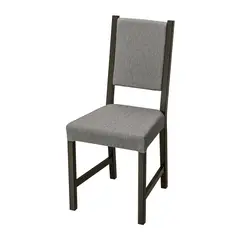 IKEA - STEFAN silla café oscuro/KNISA gris