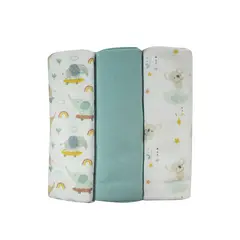 PUMUCKI - Set de 3 tutos de Algodón bebé