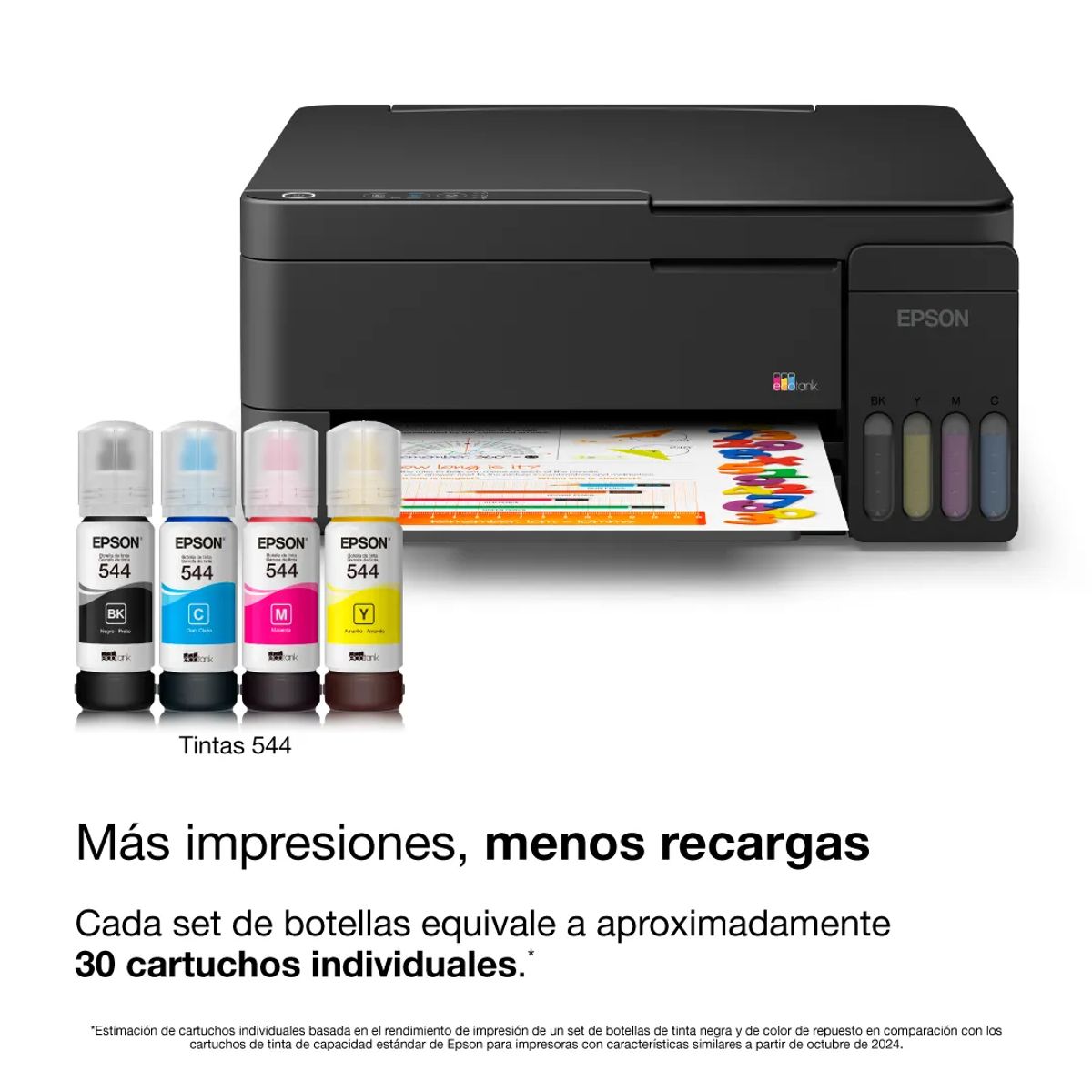 EPSON - Epson EcoTank L3310 Multifuncional USB Ex L3210
