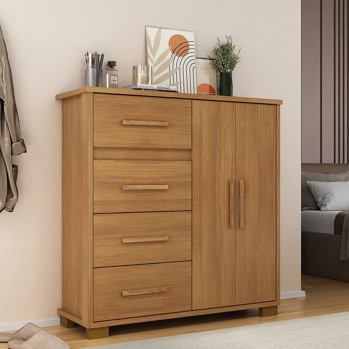 COMODA BELLA 4C2P CINAMOMO, marca ALTAVISION - Foto Principal