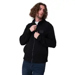 CAT - Polar Microfleece Full Zip Negro Hombre