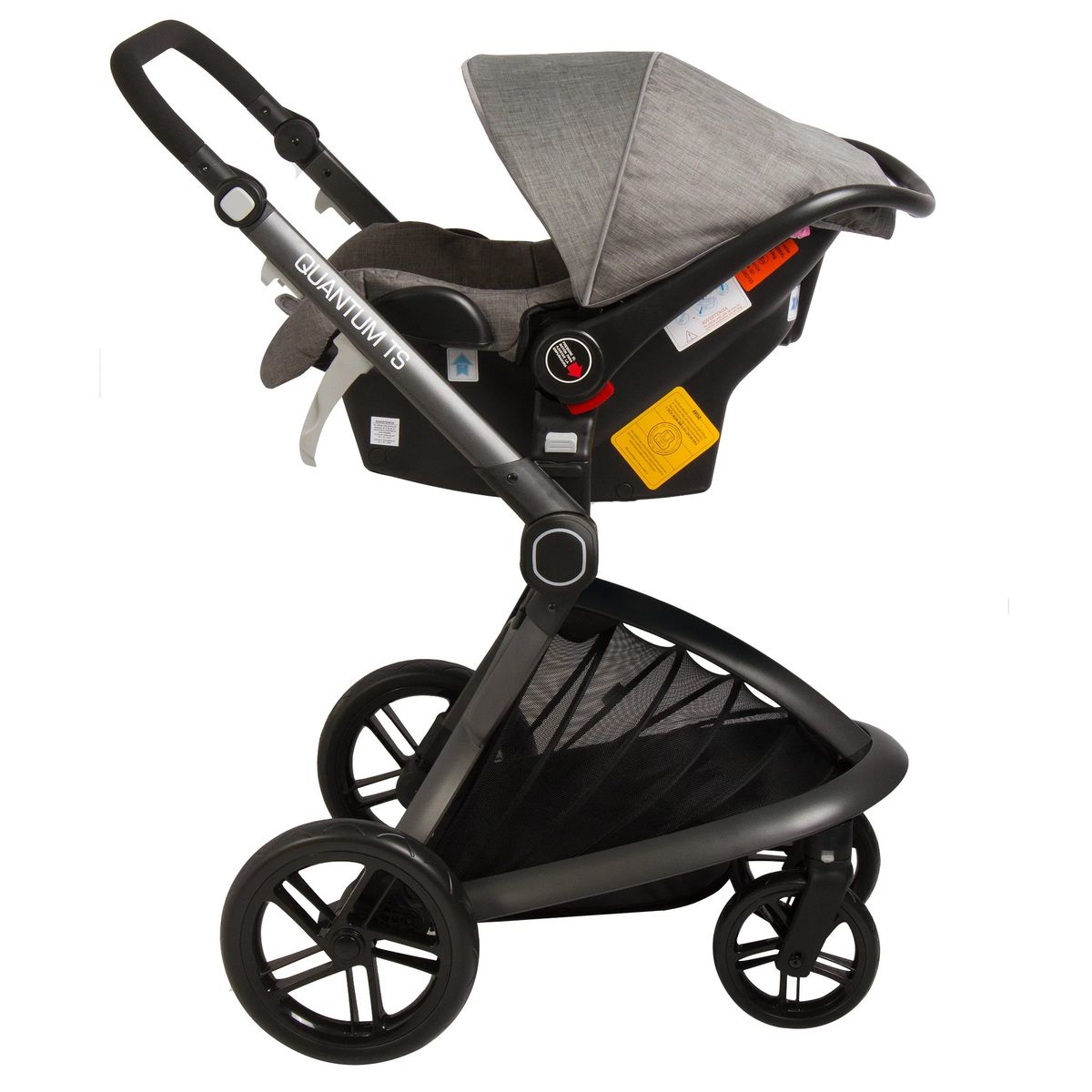 BEBESIT - Coche Travel System Quantum Grey Bebesit
