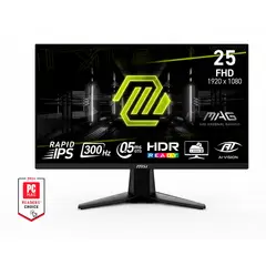MSI - Monitor Gamer 25” MAG 255XF FHD 300 Hz 0.5ms