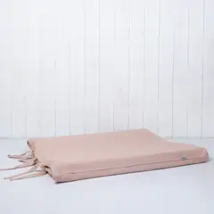 ABEJA REINA - Mudador Anatomico Lino Rosa Viejo Impermeable Lavable