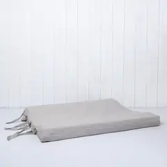 ABEJA REINA - Mudador Anatomico Lino Taupe Impermeable Lavable