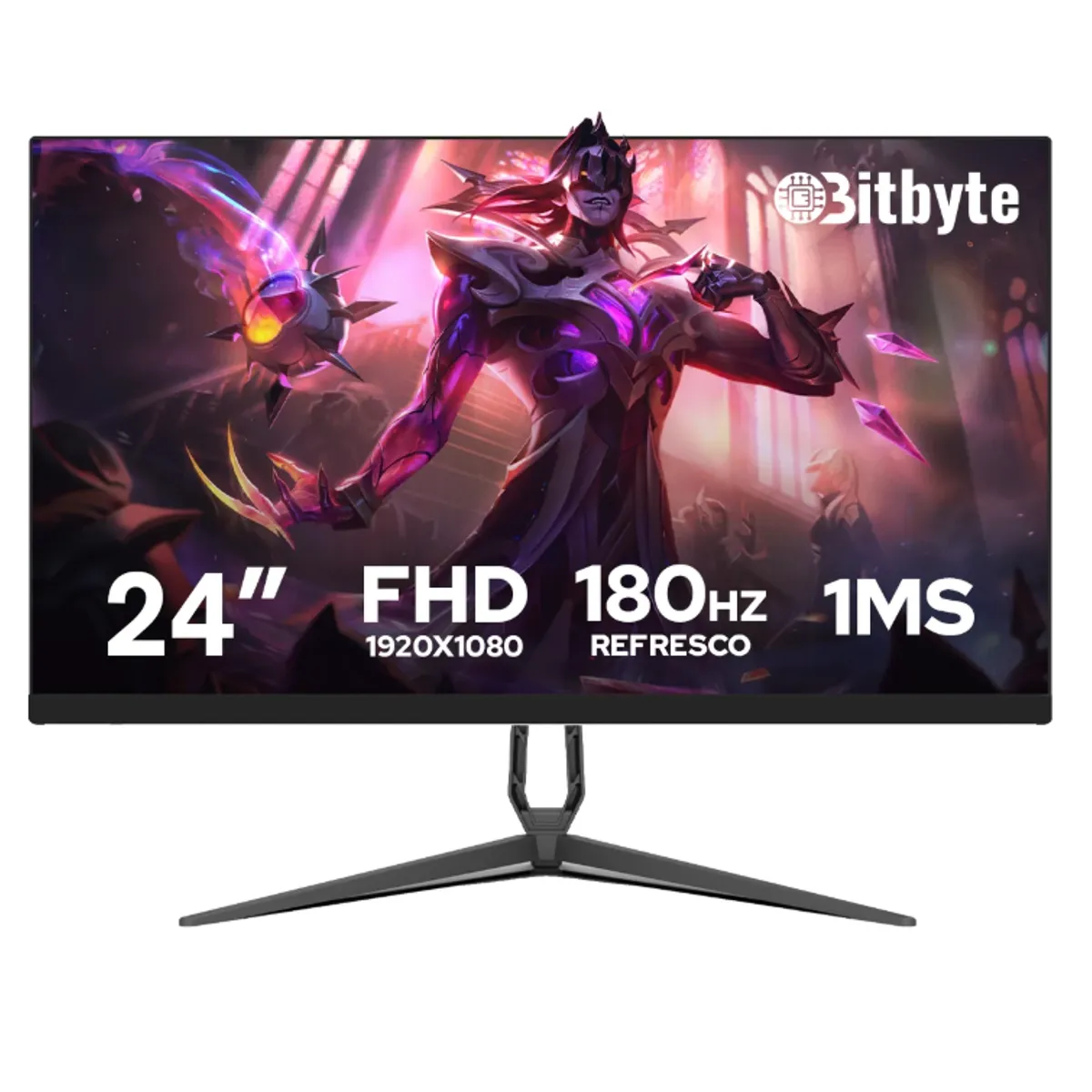 BITBYTE - Monitor Gamer 24 Pulgadas Full HD 180Hz 1ms HDMI Bitbyte