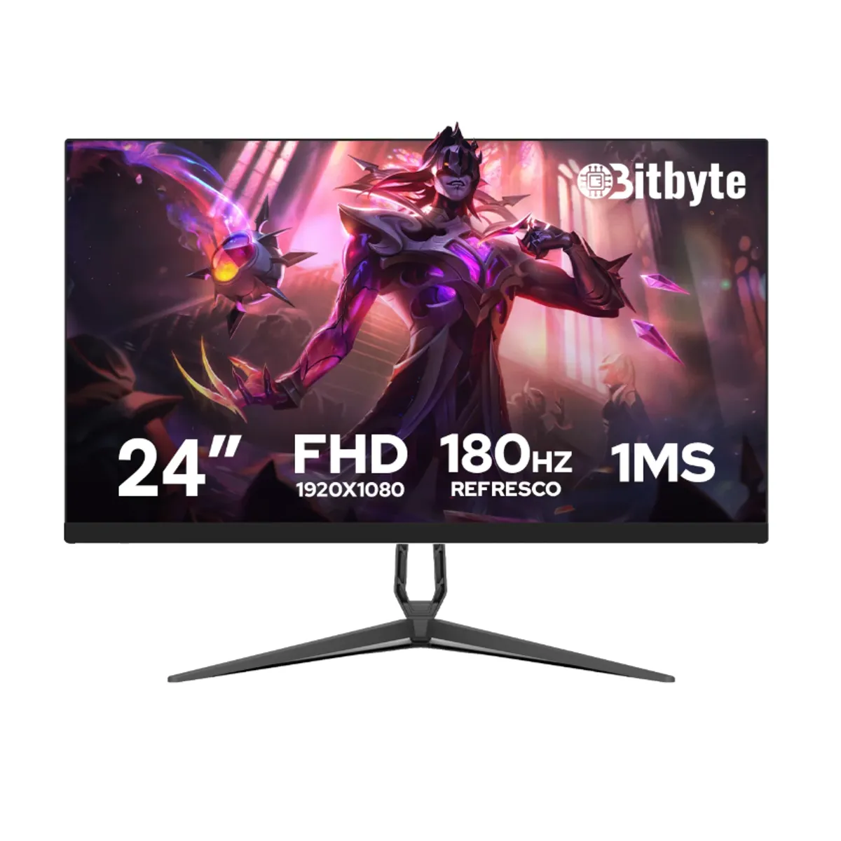 BITBYTE - Monitor Gamer 24 Pulgadas Full HD 180Hz 1ms HDMI Bitbyte