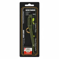 COMPRASMART CHILE - Navaja Profesional Con Porta Hojas+ 5 Hojas Verde