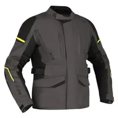 RICHA - Chaqueta De Moto Impermeable Infinity 3 Lady Negro/gris/amarillo