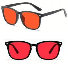 JM - Lente De Descanso Gamer Filtro Anti Luz Azul Anteojos Ópticos Gafas