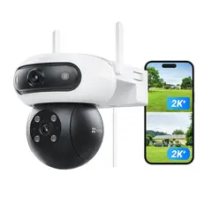 EZVIZ - Cámara PT WIFI DUAL LENTES 2K+ Y 2K+ DUAL ROTATION SMART TRACKING IA