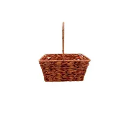 GENERICO - Cesta De Mimbre Para Frutas 16x26x13 cm