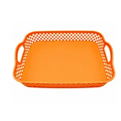 GENERICO - Cesta Almacenamiento Colores Plastico