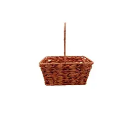 GENERICO - Cesta De Mimbre Para Frutas 13x23x12 cm