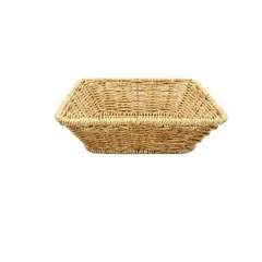 GENERICO - Cesta De Mimbre Para Frutas 17x23 cm