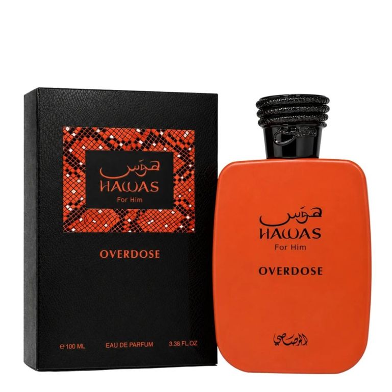 Perfume Hawas Overdose For Him EDP Hombre 100 ml 100 ML