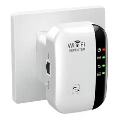 GENERICO - Repetidor Amplificador Wifi Señal 300 Mbps Color Blanco