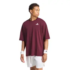 ADIDAS - Polera Hombre de Tenis Climacool+ Pro Granate