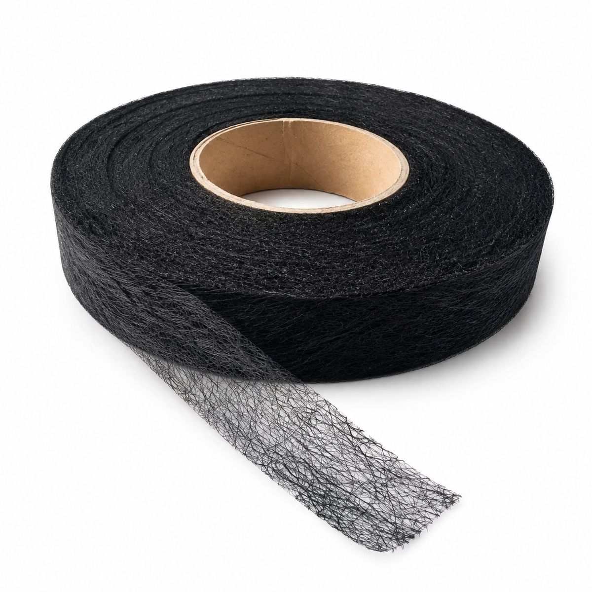 GENERICO - Cinta Basta Termoadhesiva 20mm Fusión Pantalón Sin Coser NEGRO