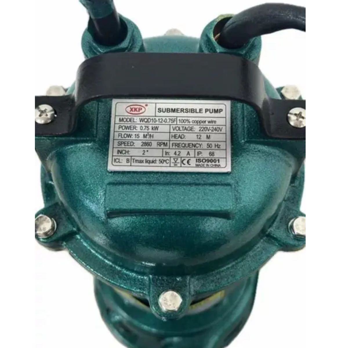 GENERICO - Bomba Agua Sumergible Agua Servidas Triturador 1hp 2plgd