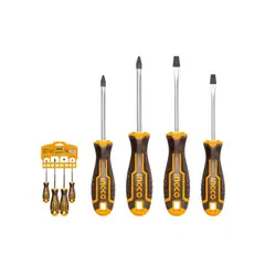 INGCO - Set Destornilladores 4 Piezas PH/SL