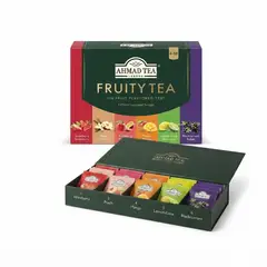AHMAD TEA - Fruity Tea Selection Pack 60 Bolsitas caja regalo mix frutal