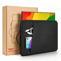 TSKY CHILE SHOPPING - Funda Notebook 13.6 Pulgadas Compatible con Macbook Air M2 M3 Antigolpes Bolso Protector Laptop